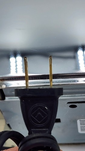 Vintage PROCTOR-SILEX 2 Slice Toaster Hamilton Beach Chrome/Cream T620AL - Picture 8 of 10
