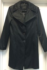 Tahary Black Dressy Coat Jacket Sz 8