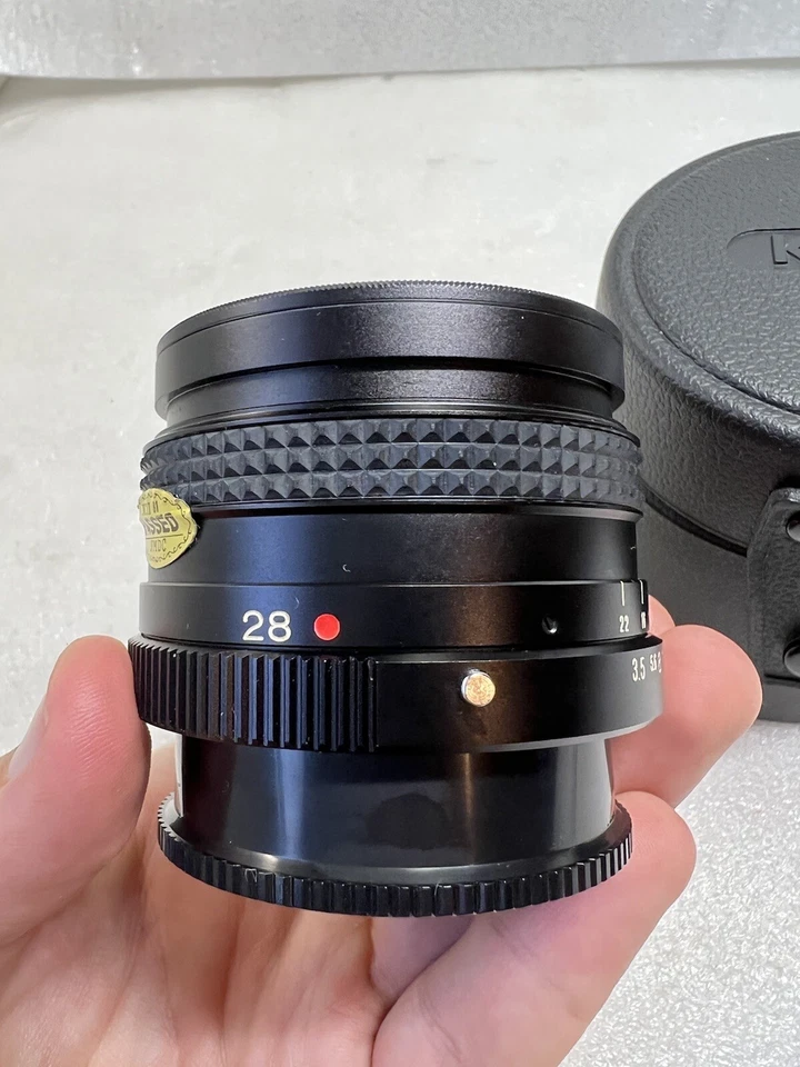 [Near MINT] Konica Hexanon AR 28mm f/3.5 Wide Angle Lens- VERY NICE!! - Image 4 of 4