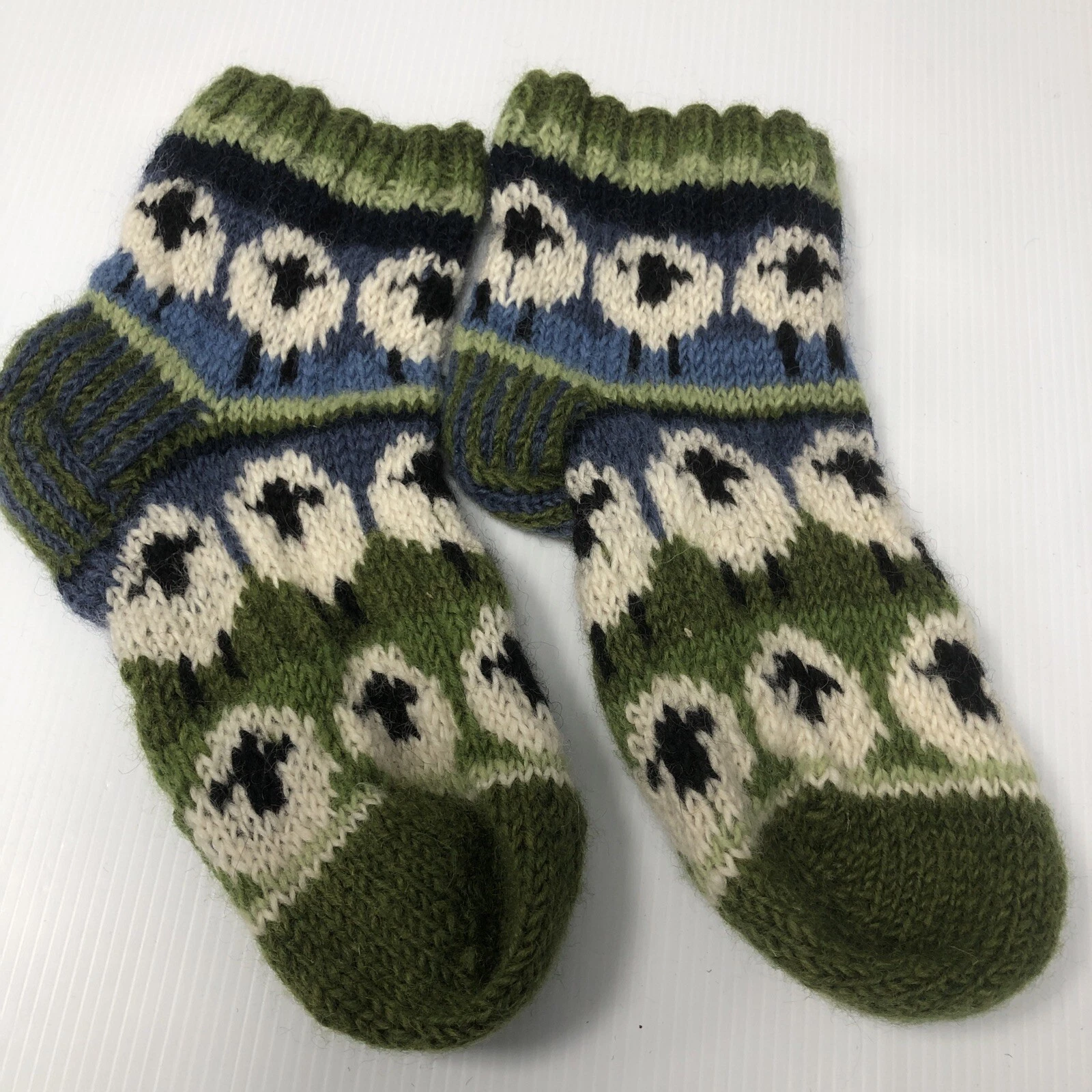Pachamama Flock Of Sheep Wool Sofa Socks BNWOT Size: UK 4-7 (EU37-41)