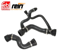 Upper Hose Lower Radiator Hose 2pcs OE Rein Febi for BMW 528i 528xi xDrive