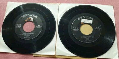 Nilla Pizzi 2 45 EP set Queen Of Italian Song RCA Victor EPB 1143 vg+