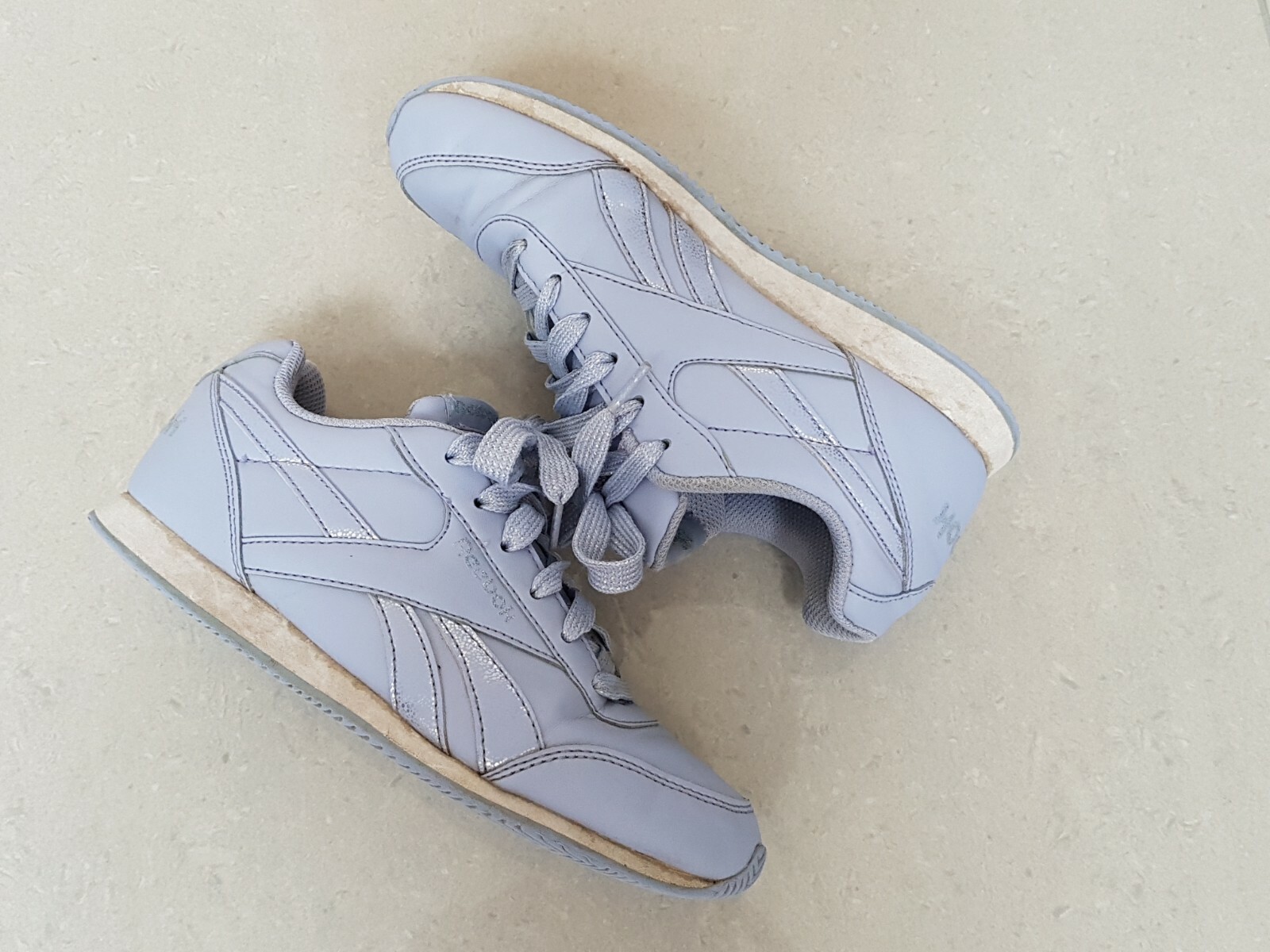 pastel blue trainers