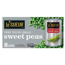 Le Sueur Very Young Small Sweet Peas (15 oz., 8 ct.)(NO SHIP TO CA)