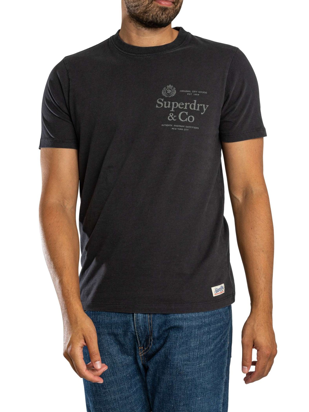 Superdry Men's Dark Navy 1954 Company Relaxed T-Shirt - Image 2