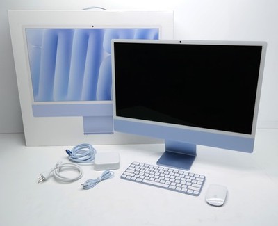 Apple iMac 24'' Apple M4 16GB RAM 8-Core GPU 256GB SSD Blue - MWUF3LL/A