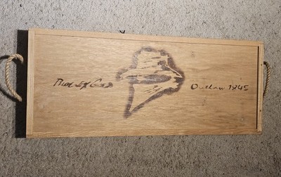 Phoenix Gold Outlaw Limited Edition 1845 Wooden Crate Only Vtg 90s