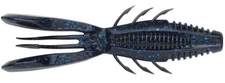 Rapala CrushCity Bronco Bug - 4" (6 Pack) - Black Blue Flake