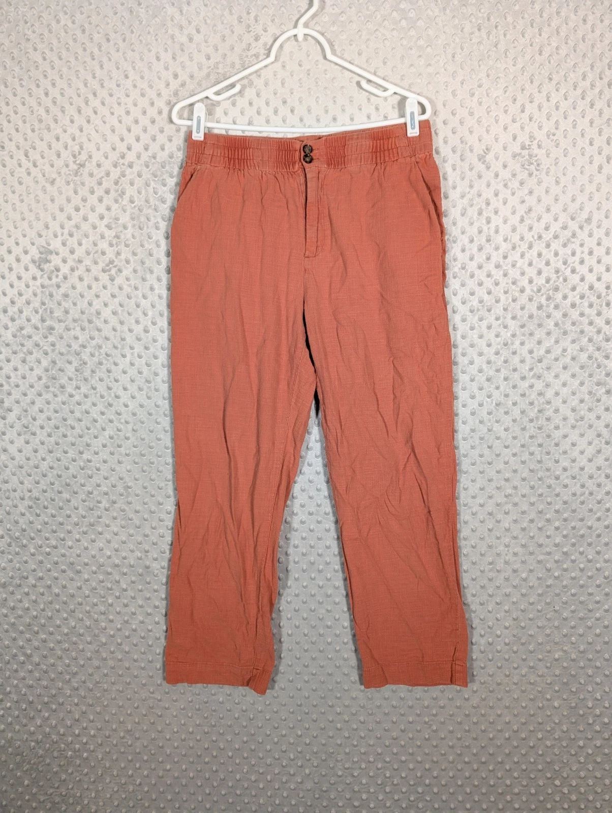 Marine Layer Elle Pull On Pants Women's Medium Chutney Orange Relaxed Cropped
Opens in a new window 