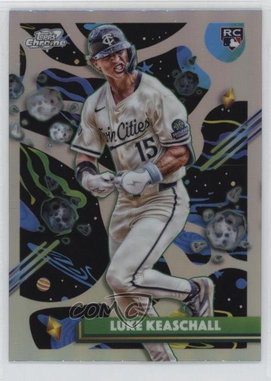 2025 Topps Cosmic Chrome Refractor Luke Keaschall #153 11s8