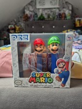 Super Mario Official Pez Dispenser Mario &  Luigi Brand New Perfect For Fans