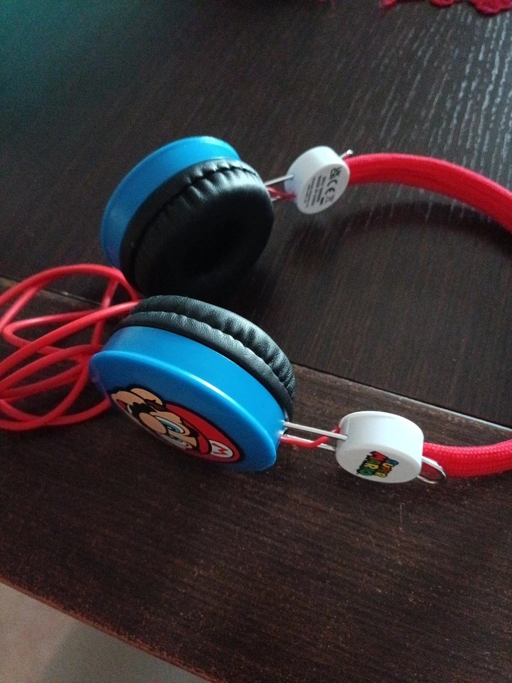 Cuffie Per Bambino Nintendo Switch A Tema Super Mario - Immagine 3 di 3