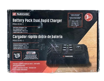 #ad PARKSIDE PDSLG 20 A1 1 Battery Pack Dual Rapid Charger X 20V Team Series Tools $30.00