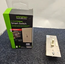 Enbrighten 14293: In-Wall Z-Wave Smart Switch SimpleWire Light Almond