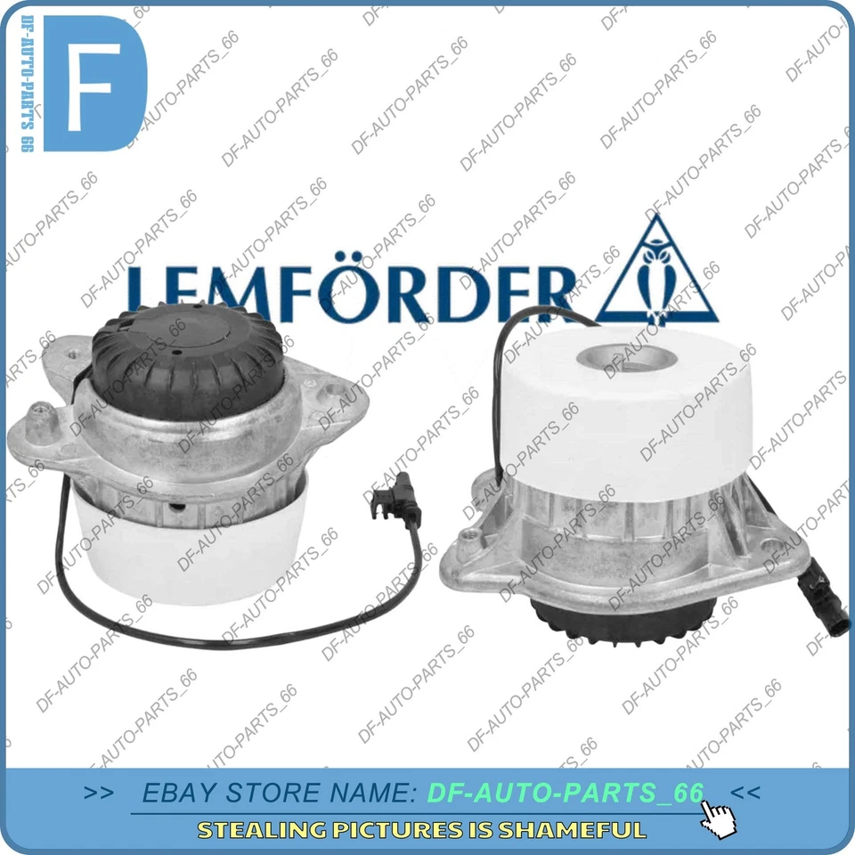 Soporte de motor LEMFÖRDER L & R para Mercedes-Benz Clase S S350 W222 S450 3,0 T M276 Foto 3 de 3