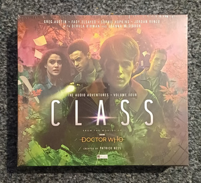 DOCTOR WHO KLASSE Band 4 Vier Audio CD Großes Finish Greg Austin - NEU & VERSIEGELT