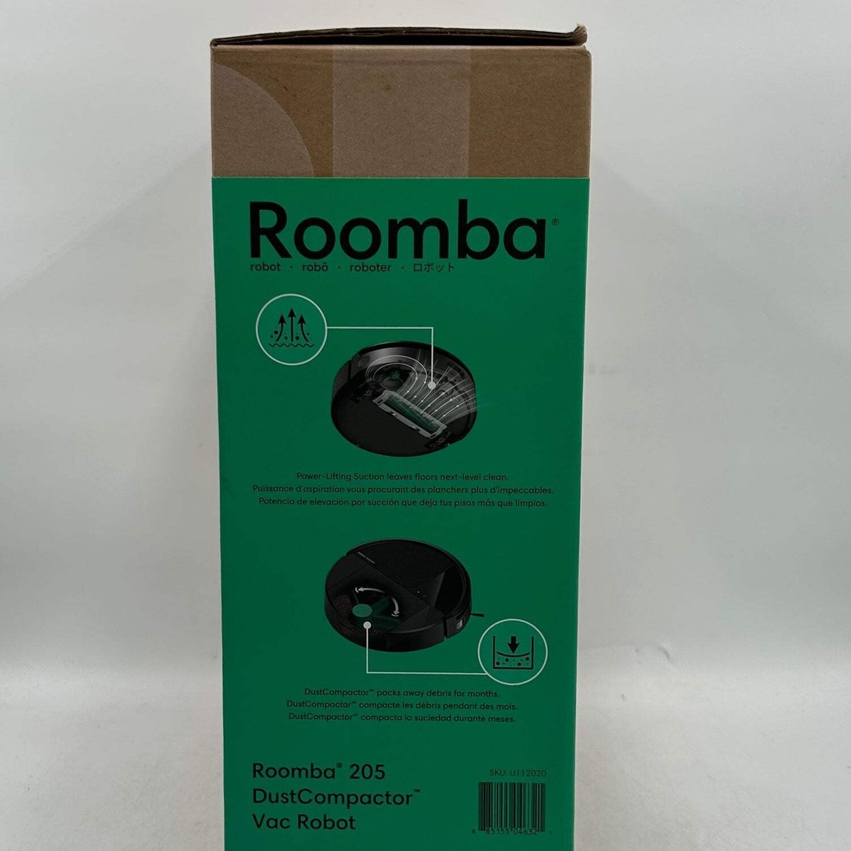 New Roomba 205 DustCompactor Vac Robot RCG-Y1 | eBay