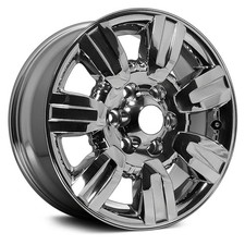 Wheel 18x7.5 Inch Rim For 2009-2012 Ford F-150 7-spoke Chrome-clad 6 Lug 135