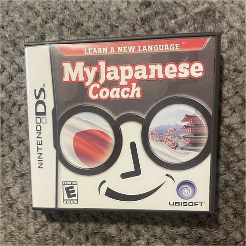 Ubisoft My Japanese Coach Nintendo DS 2008 Educational Game NTSC Manual Included