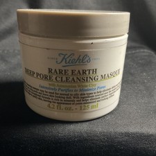 Kiehl's Rare Earth Deep Pore Cleansing Masque - 4.2 oz / 125 ml NEW  Sealed