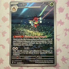 ledian pokemon card price Custom Altered PKMN TCG Trading Cards 3D Pokemon Card - Ledian 005/198 Sword & Shield SWSH Chilling Reign Singles Set