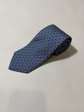 Vineyard Vines Shep  Ian Silk Tie Blue Nautical Sailboat Print USA