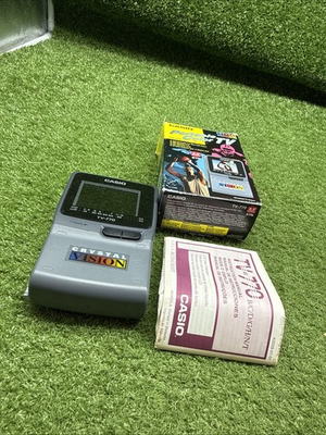 #ad CASIO 2.3quot; Portable COLOR TV Model 770 TELEVISION CRYSTAL New Open Box. 22 $29.95