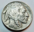 1931 S Buffalo Nickel XF Full Horn