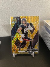 Dalton Schultz 2025 Panini Mosaic #85 Mosaic Reactive Yellow Houston Texans
