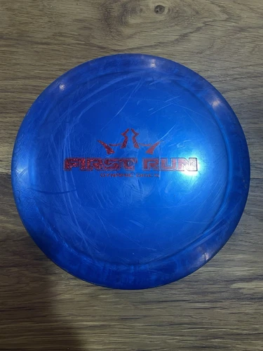 Dynamic Discs Trespass First Run Fuzion Used Distance Driver 175 Grams Blue