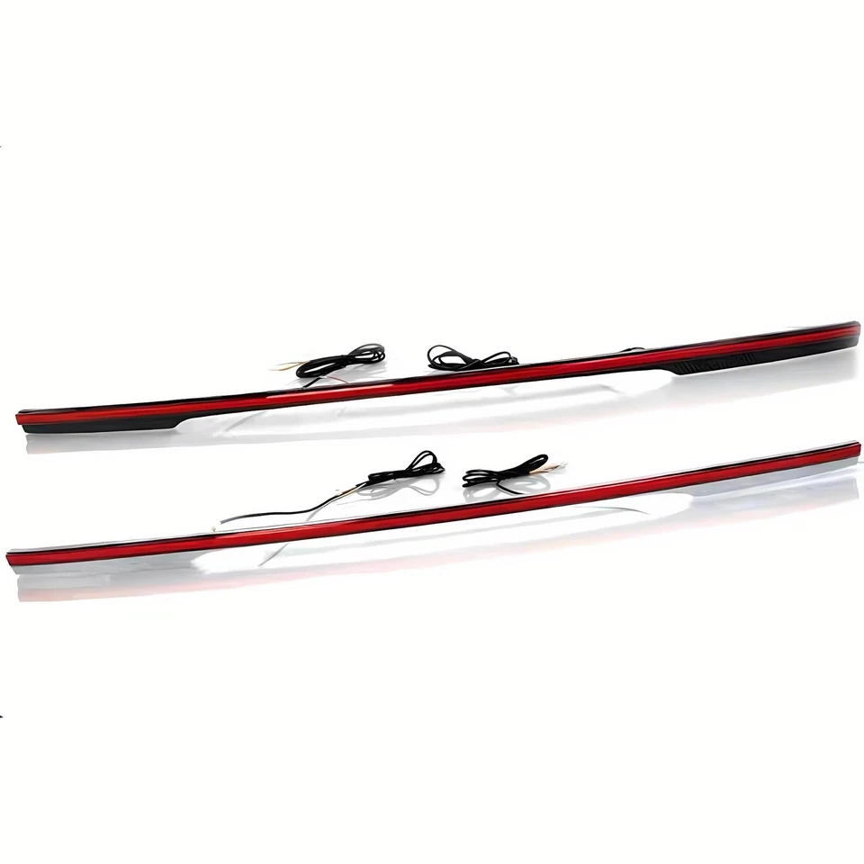 For 17-19 Ford Fusion LED Rear Trunk Tail Light Dynamic Brake Lamp Turn Signal - Image 3 of 4