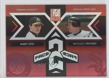 2005 Donruss Elite Face 2 Face Red 269/750 Barry Zito Magglio Ordonez #14 g6w
