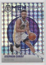 2020-21 Panini Mosaic Men of Mastery Mosaic Prizm Stephen Curry #16 3h1