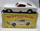 Matchbox/Lesney #8E FORD MUSTANG FASTBACK, w/Type E Box, in Mint condition!