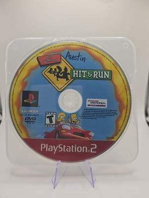 #ad The Simpsons: Hit amp; Run PlayStation 2 2003 Disc Only Untested $44.99