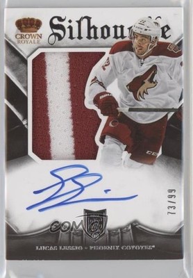 2013 Panini Crown Royale Silhouette 73/99 Lucas Lessio #210 Rookie Auto RC a8r