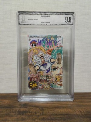 BGS 9.8 ONE PIECE Vol. 104 1st Printing Graded Manga Japanese Obi