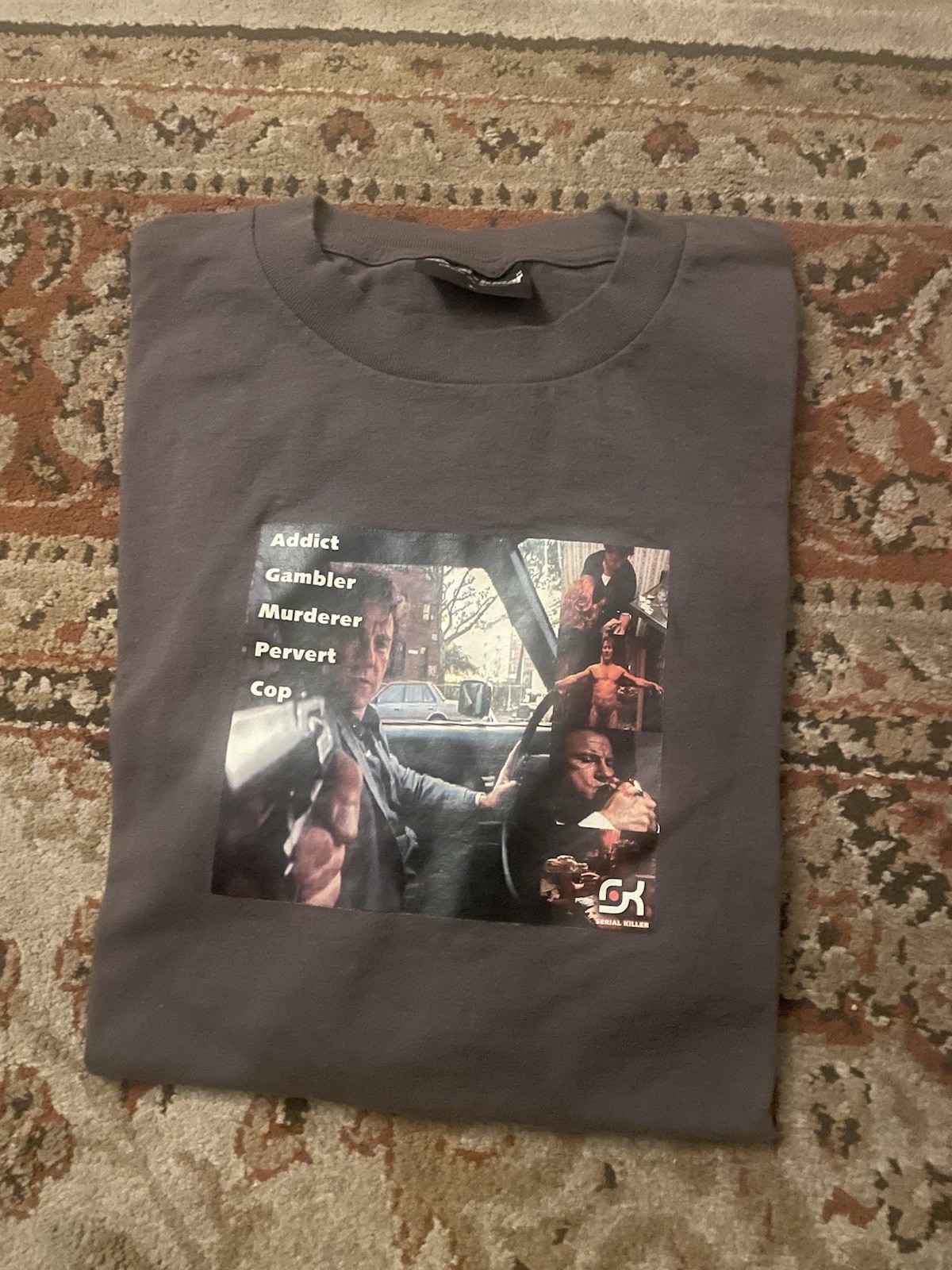 Vintage Y2K Serial Killer Bad Lieutenant T Shirt L