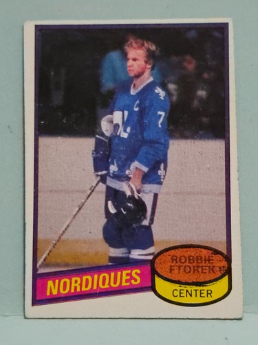 Robbie Ftorek #35 1980 Topps card