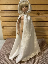 White Cape For Your Tyler RTB101 Body Grace, Ellowyne Wilde Doll 16.5” Cape Only