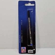 MONTBLANC PACIFIC BLUE ROLLERBALL PEN REFILL MEDIUM 107878 TDY026924 NEW