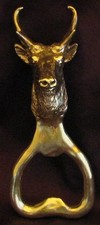 PRONGHORN ANTELOPE Bottle Opener in Bronze