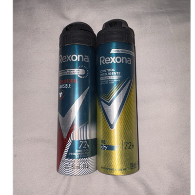 Rexona V8 Dry Antibacterial 72h Antiperspirant Spray 150ml 2-Pack for Men