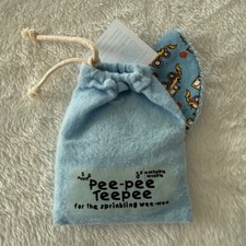 B ba Bean Pee Pee Teepee 5 Pack Baby Boy Diaper Changing Cone Tractor Print NWT