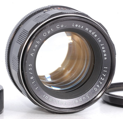 US DDP Asahi PENTAX SUPER TAKUMAR 55mm F1.8 Early Model M42 [Excellent] Japan