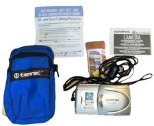 Olympus D-450 Zoom 1.3 Mega Pixel Digital Camera-With Case , Paperwork Cable