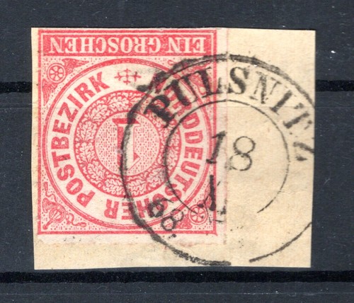 Saxony REUSE NDP4 Ideal Pulsnitz Gest. Luxury Letter (DA1590)