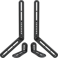Soundbar Mount Bracket for Mounting above or under TV Fits Most of Sound Bars up