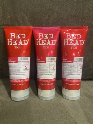 BED HEAD URBAN ANTIDOTES RESURRECTION CONDITIONER 6.76 OZ EACH - 3 PACK!