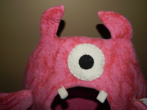 West Elm Kids Halloween Candy Bowl Monster Pink - Picture 3 of 5